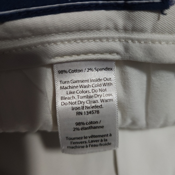 Vineyard Vines Men Off White Cream Shorts Size 40 cotton Blend - Picture 6 of 6